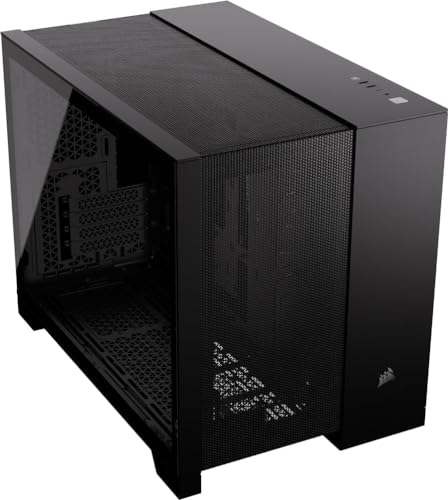 CORSAIR 2500D AIRFLOW Micro ATX Dual Chamber PCケース ブラック CC-9011263-WW