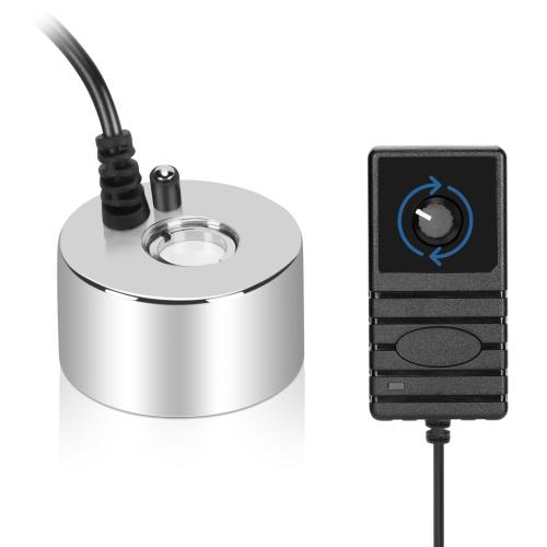 AGPTEK 超音波霧発生装置 ミニ ミストメーカー 霧量を調整できる ミスト発生器 （水槽、築山、池、アクアリウム、飾り、水耕栽培用）霧発生器 霧吐出量コントローラー付き