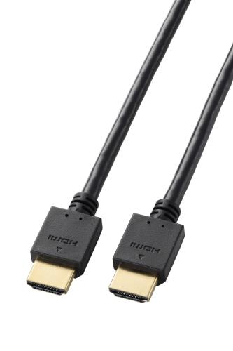 エレコム HDMI ケーブル 2m ハイスピード 4K/30Hz ARC対応 金メッキ 3重シールド HIGH SPEED with ETHE..
