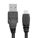 エレコム マイクロUSBケーブル microUSB スタンダード 転送・充電 1A出力 2.0m ブラック MPA-AMB20BK(2)