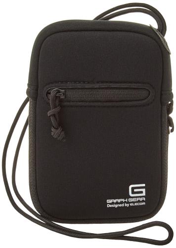 エレコム デジカメケース/ネオプレン/Sサイズ/ブラック DGB-063BK