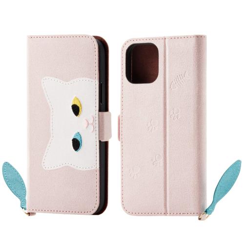 エレコム iPhone 11 Pro ケース ソフトレザー  フェルト調生地 レッド PM-A19BPLFJA202