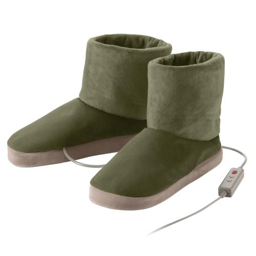 エレコム エクリアwarm フットマッサージャー 3type振動モード 温感 収納袋付き オリーブカーキ HCM-WM..