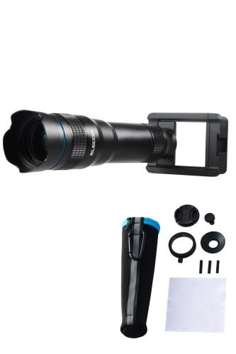 ズームでも高画質撮影ができる。スマートフォンのカメラレンズに合わせて挟むだけで、望遠撮影ができるスマートフォン用カメラレンズ(16倍)です。ライブやスポーツ観戦など、遠くの被写体を高画質で拡大撮影できます。また、付属の望遠鏡用カバーをレンズ...