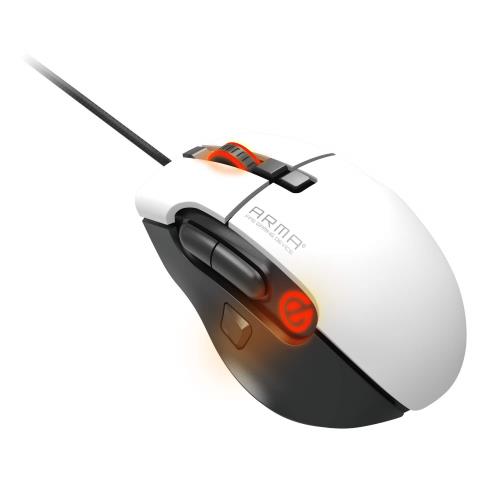 Other - エレコム ゲーミングマウス ARMA ハードウェアマクロ搭載 Mサイズ 8ボタン DPI調整(100~16000) ホワイト M-ARMA50WH