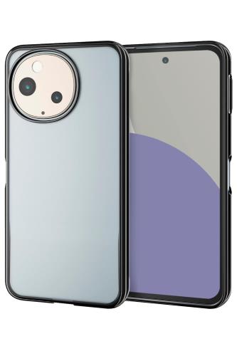 ���쥳�� AQUOS sense9 ������ ���ե� �᥿��å� �ޥ������ɥåȲù� TPU ��������ݸ��߷� �᥿��å��֥�å� PM-S244UCTMBK