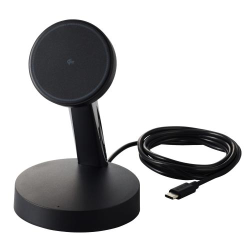 쥳 Qi2 Ŵ 15W  ǧ 1.5m֥ USBŴ ֥å EC-MS10BK