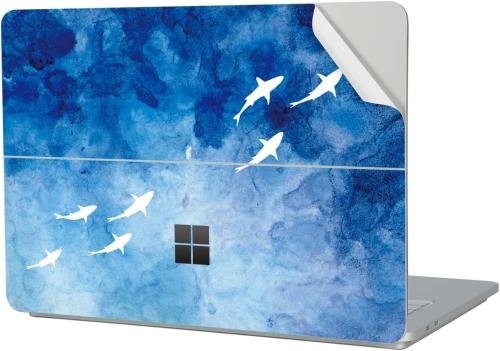 Digi-Tatoo Surface ���ѥ����󥷡��� ���С� ���ƥå��� (2023 Surface Laptop Studio 2��) �����ݸ��곰����ǽ�����Ĥ��ɻߤ���ӻ�αʪ�ե꡼ [�Ĥ����ȷ�]