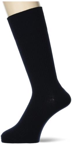 オカモト 24時間におわない SUPER SOX(スーパーソックス) リブ柄 クルー丈 靴下 消臭 495900