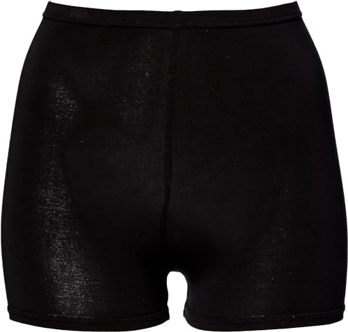 [オカモト] くろぱん モダール スパッツ マイクロミニ丈 レディース やわらかタッチ スクール 通学 462060