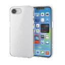 エレコム iPhone 16e ケース シルキークリア 半透明 耐衝撃 衝撃吸収 指紋防止 ワイヤレス充電対応 MagSafe メタルリング シール付 レンズ保護 ストラップホール付き PM-A25SHVCKMCR