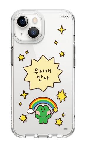 elago iPhone13 対応 ケース ラインフレンズ ライセンス キャラクター グッズ 耐衝撃 ...