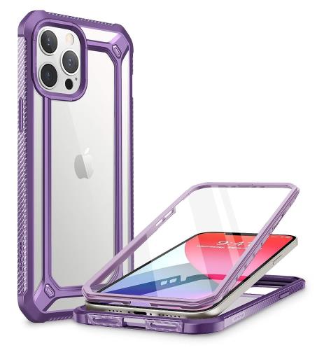 SUPCASE iPhone 12 Pro Max 6.7  2020 ̥ꥢ վݸե졼դ ׷ۼ ݸ ƷMIL 磻쥹 ե ݸС Ѿ׷  EXOPro꡼