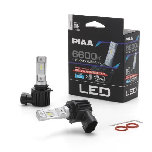 PIAA إåɥ饤/ե饤 LED 6600K ҥȥ顼쥹ס 12V 18W 4000lm HB3/4_HIR1...