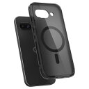 18年社歴の技術力Spigen Pixel 9a ケース MagSafe対応 半透明 黄変防止 ストラップホール 米軍MIL規格 ウルトラ・ハイブリッド・マグフィット ACS09045 (フロスト・ブラック)