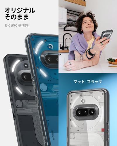Spigen Nothing phone 3a ケース クリア 米軍MIL規格取得 2重構造 ウルトラ・ハイ...