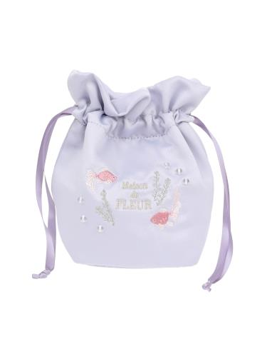 [メゾン ド フルール] アパレル 金魚巾着 レディース アイスブルー