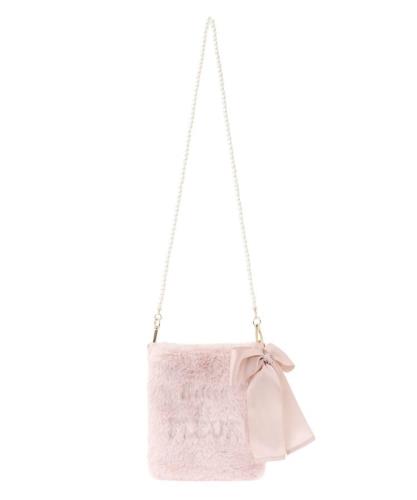 [メゾン ド フルール] アパレル メモリアルファーパールミニショルダーバッグ レディース ピンク