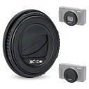 JJC レンズキャップ レンズバリア ソニー Sony ZV-1F 専用 ZV-1F Vlog用カメラ 専用 レンズ保護 レンズカバー 防塵 キズ防止 携帯便利 耐スクラッチ