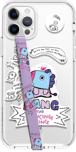 elago BT21 グッズ スマホ ストラップ ラインフレンズ 落下防止 用 スマホストラップ 薄 ...