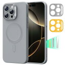 極薄!CloudシリーズESR iPhone 16 Pro ケース カメラコントロール MagSafe付き マグネット充電対応 滑らか・スリムなシリコンケース iphone16 pro ケース 耐衝撃 フルスクリーン&カメラ保護 傷防止 いPhone16Pro ケース アイフォン 16 プロ対応 ソフトマイクロファイバーラ
