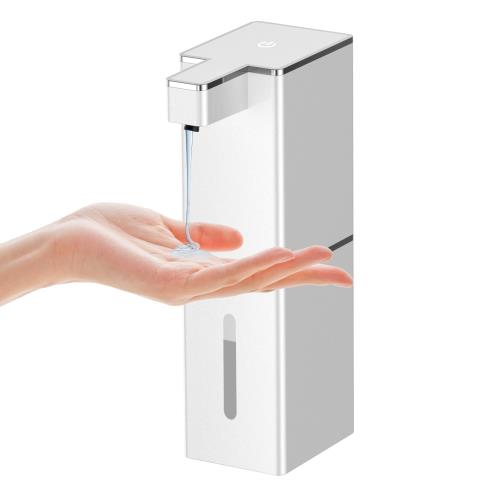 Gogorelax ディスペンサー ハンドソープ 液体 吐出量4段階調 400ml 壁掛け 自動 防水 シャンプーディス..