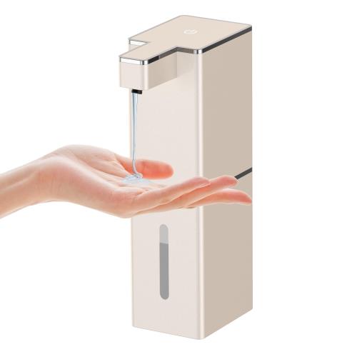 Gogorelax ディスペンサー ハンドソープ 液体 吐出量4段階調 400ml 壁掛け 自動 防水 シャンプーディス..
