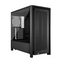 CORSAIR FRAME 4000D モジュール式ハイエアフローミッドタワー PC ケース、ブラック 複数の 360 mm ラジエーターを搭載可能 – ASUS BTF、MSI Project Zero、Gigabyte Project Stealth に対応 CC-9011290-WW(2)