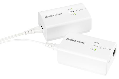 I-O DATA HD-PLC準拠 PLCアダプター 親機子機セット PLC-ET/M2-S
