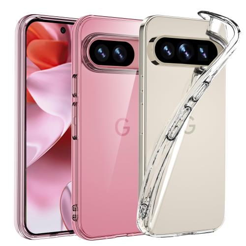 Rakuten - Google Pixel 9 用 ケース Pixel 9 Pro ケース クリア 薄型 ドイツバイエル製TPU素材 超耐衝撃 全透明 黄変防止 レンズ保護 指紋防止 「ストラップホール付き」 ピクセル9/9Pro 用カバー クリスタル・クリア