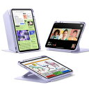 ESR iPad 11世代 ケース A16 iPad 第10世代 / 第11世代 専用カバー (2022/2025モデル) ペン収納 耐衝撃 縦横スタンド 自動ウェイク/スリープ Pencil/USB-C対応 マルチアングルケース 11インチ/10.9インチ Flipシリーズ パープル(2)
