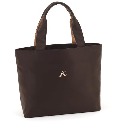 [キタムラ] A4サイズ対応 トートバッグ R-0686 レディース チョコ／カフェオレ [茶色] 62671