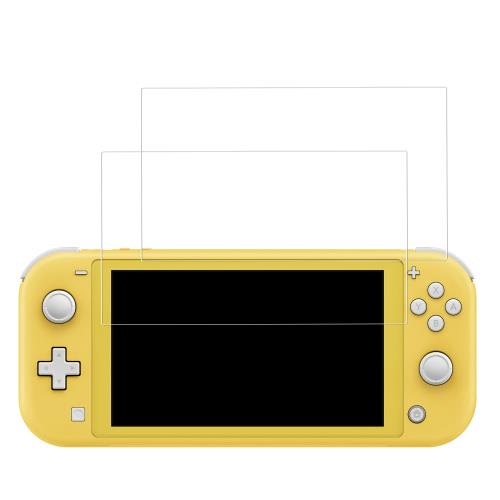 HKKAIS スイッチライト 保護フィルム2 枚セットガラスフィルム Switch Lite 用 ガラスフィルム 強化 ガラス 液晶画面 保護フィルム