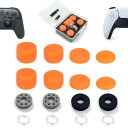 ZHI-NYLLDJS フリーク PS5/4 Switch プロ コントローラーに対応 フリーク コントローラー スティック カバー アシストリング 収納ケース...