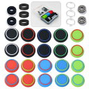 ZHI-NYLLDJS PS5/4対応 Xbox対応 Switch プロ コントローラーに対応 スティック カバー コントローラー スティック保護リング アシス...