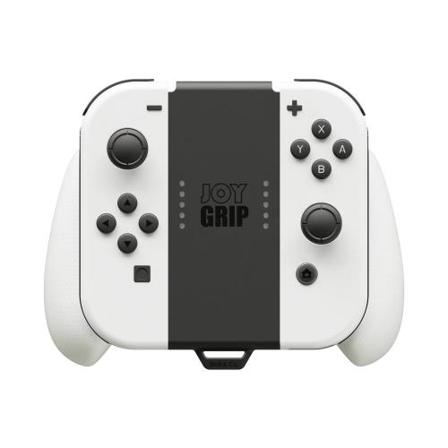 楽天FIDELASkull ＆ Co. NintendoSwitch用 JoyGrip充電用 人間工学グリップ 精密軽量 軽量設計 二種類交換可能グリップセット あらゆる手サイズ対応 長時間プレー対応 柔らかい 握りやすい 滑り防止「どうぶつの森ホワイト」「セット」