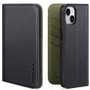 VISOUL iPhone14 Plus ケース 手帳型 本革 アイフォン14 Plus ケース 手帳型 本革 レザー スマホケース iPhone 14 Plu...
