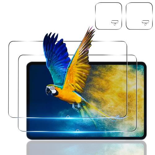 2+2枚セット 対応 Xiaomi Pad 6 / Xiaomi Pad6 Pro ガラスフィルム 2枚 + レンズ保護フィルム 2枚 Xiaomi Pad 6 / Xiaomi Pad6 Pro 11インチ フィルム 硬度9H 日本旭硝子製 対応 Xiaomi Pad 6 / Xiaomi Pad6 Pro 保護フィルム 強化ガラス カバー フィルム キズ防止 耐衝撃