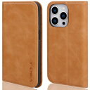VISOUL iPhone14 Pro ケース 手帳型 本革 カードポケット アイフォン14 Pro ケース 手帳型 本革 レザー スマホケース iPhone ...