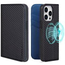 VISOUL iPhone15 Pro ケース 手帳型 本革 MagSafe対応 アイフォン15プロ手帳型ケース レザー カード収納 携帯ケース 全面保護 柔軟...