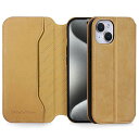 VISOUL iPhone15 対応ケース 手帳型 本革 MagSafe対応 スマホケース レザーケース 手帳型ケース アイフォン15 ケース ワイヤレス充電対...