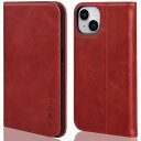 VISOUL iphone14 ケース 手帳型 本革 スマホケース レザーケース 手帳型ケース アイフォン14 ケース カード収納 携帯ケース 全面保護 マグネ...