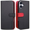 VISOUL iPhone16 対応 ケース 手帳型 本革 スマホケース アイフォン16 手帳型ケース MagSafe対応 iPhone16 レザーケース ベル...
