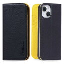 VISOUL iPhone15 対応ケース 手帳型 本革 MagSafe対応 スマホケース レザーケース 手帳型ケース アイフォン15 ケース ワイヤレス充電対...