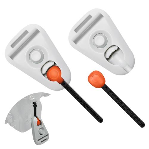 [ZXZone] アンカーリンクス ストラップアダプター 脱着 互換便利 多くの一眼レフカメラに適応 カメラ・双眼鏡に汎用 2個入り (グレー)