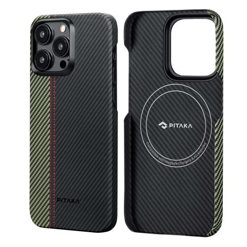 PITAKA iPhone 15 Pro   ߥ MagSafeб ĶĶ ܥ 磻쥹б...