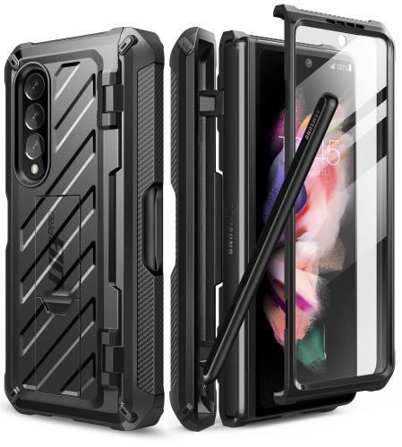 SUPCASE Galaxy Z Fold 3 5G (2021)  SC-55B / SCG11 ݸ ƷMILʼ ݸ...