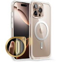 SUPCASE iPhone 16 Pro Max ケース 6.9インチ 2024 衝撃吸収 MagSafe対応 カメラコントロールボタン 黄変防止背面透明 保護 クリアカバースレ傷防止 滑り止め ストラップホール 衝撃吸収 薄型 密着 ワイヤレス充電対応 UBMagシリーズ 透明