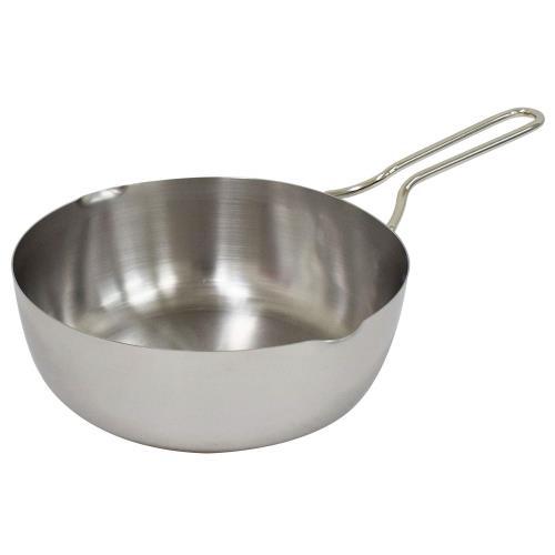 ウルシヤマ金属工業 雪平鍋 24cm 煮る・茹でる・揚げる 様々な調理に活躍 軽量設計で扱いやすい プロ仕様 ガス・IH対応 ステンレス製 日本製 SG製品 越乃ゆきひら KSN-24Y ステンレス製