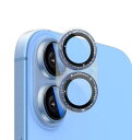 Apapeyaカメラ保護 iPhone 16/16 Plus 用 レンズ保護フィルム キラキラ アルミ合金 複合材質製 耐衝撃 強化ガラス アイフォン16 /16プラス 用 カメラレンズカバー 人・